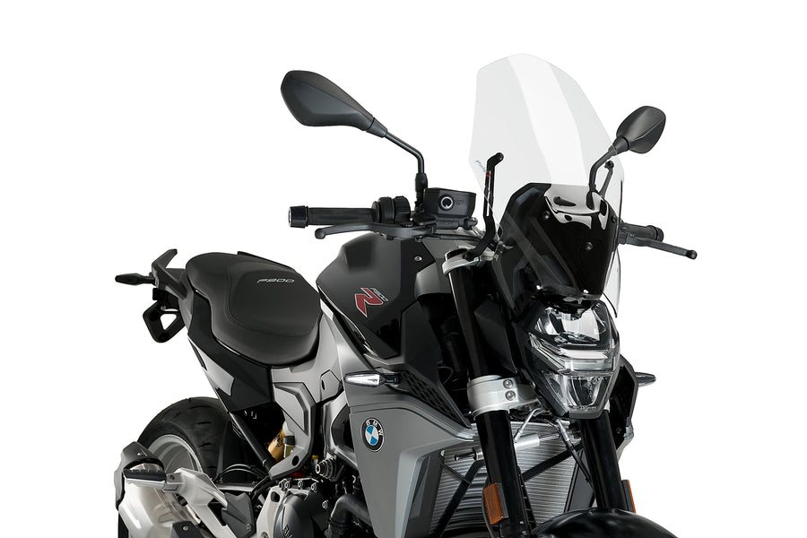 BMW F 900 R [2024] – cestovní čelní sklo nové generace | Jasno | PUIG 20361W
