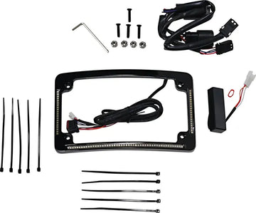 Harley Davidson Flhx [CUSTOM DYNAMICS] – Rámeček na poznávací značku LED Radius