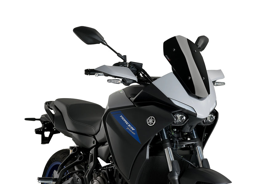 YAMAHA TRACER 7 GT [2024] - sportovní obrazovka PUIG | Černá | PUIG 20433N