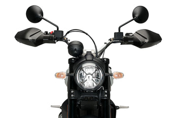 IKONA DUCATI Scrambler/PLNÝ PLYN - Předpažbí | Matná černá | PUIG 20509J