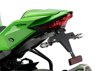 KAWASAKI ZX-10R/RR [2021] - Držák SPZ | Černá | PUIG 20535N