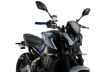 TRIUMPH BONNEVILLE T 120 BLACK [2025] - Čelní sklo nové generace Sport Plus | Karbonový vzhled | PUIG 20643C