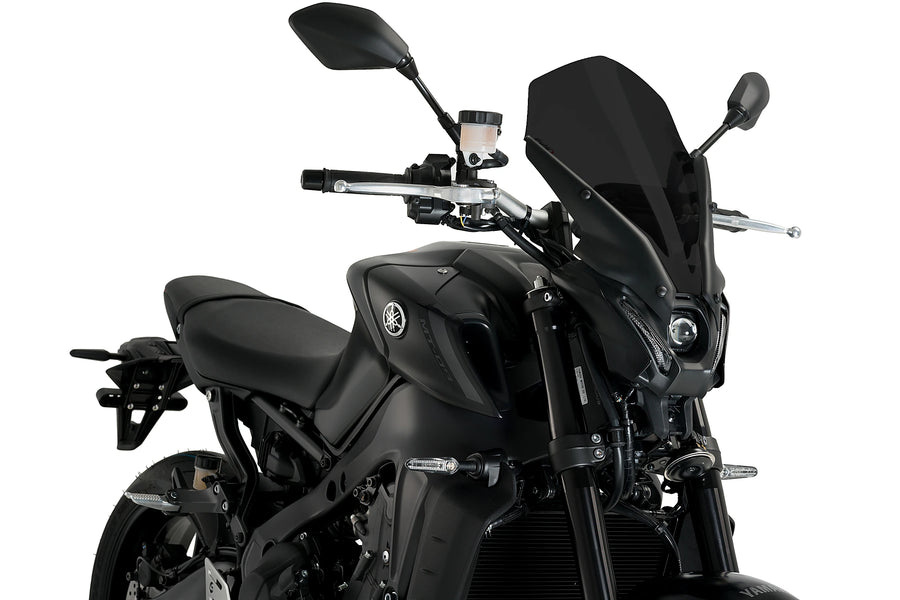 YAMAHA MT-09 SP [2023] – cestovní čelní sklo nové generace | Silně tónovaný | PUIG 20645F