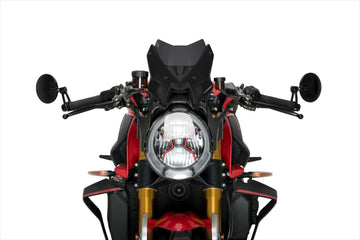 TRIUMPH BONNEVILLE T 120 BLACK [2025] - Sportovní čelní sklo nové generace | Silně tónovaný | PUIG 20680F