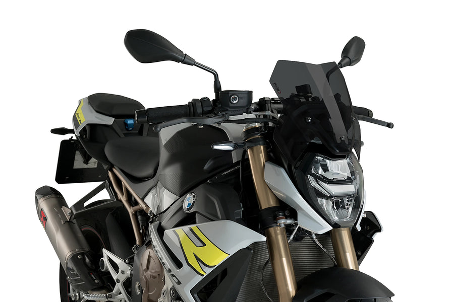 BMW M 1000 R [2024] - Sportovní čelní sklo nové generace PUIG | Silně tónovaný | PUIG 20887F