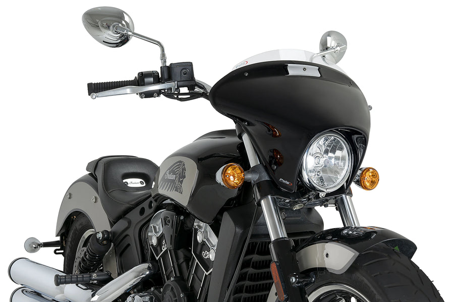 INDIAN SCOUT [2025] - Sportovní čelní sklo Batwing SML | Jasno | PUIG 21071W
