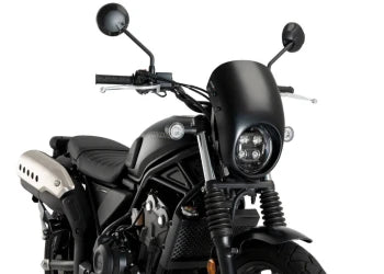 HONDA CL 500 [2025] – ALU přední panel – černý - 0