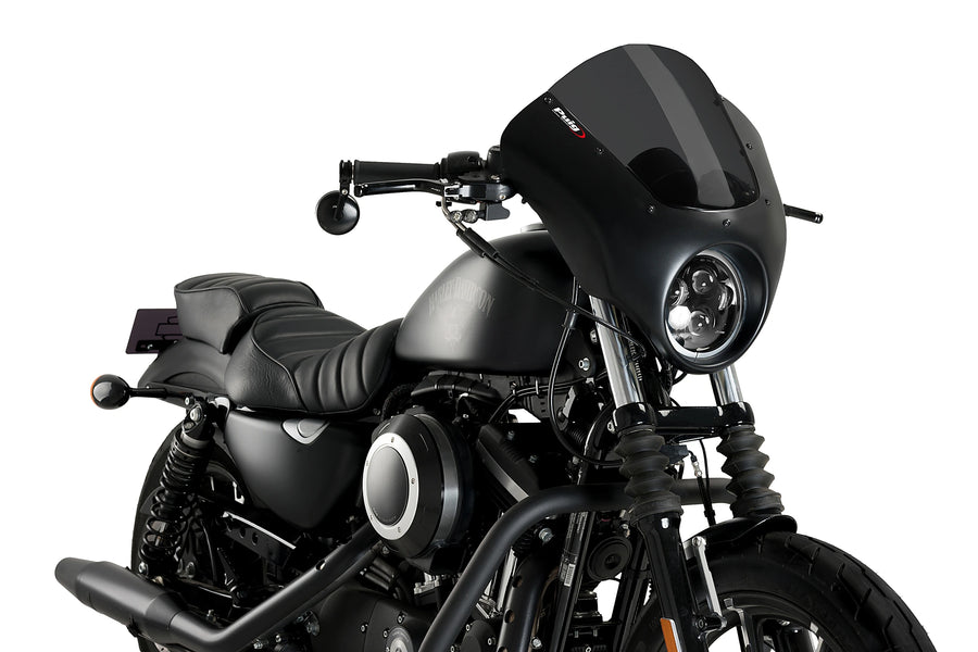 HARLEY-DAVIDSON SPORTSTER 883 IRON XL883N [2022] - Dark Night Lampenverkleidung | Stark getönt | PUIG 21097F
