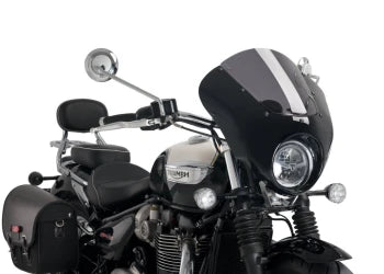 TRIUMPH BONNEVILLE SPEEDMASTER [2025] – retro čelní sklo – tónovaná
