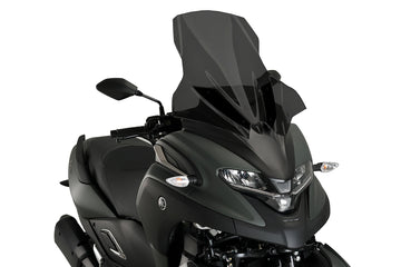 YAMAHA TRICITY 300 [2025] - Windschutzscheibe V-Tech Line Touring | Stark getönt | PUIG 21120F