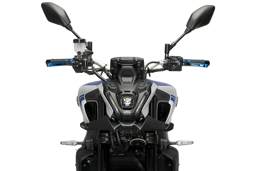 YAMAHA MT-09 2021–2022 - PUIG Naked Frontspoiler | Mattschwarz | PUIG 21133J