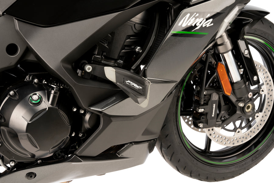KAWASAKI NINJA 1100 SX SE [2025] – Crash Pads PRO 2.0 – černá