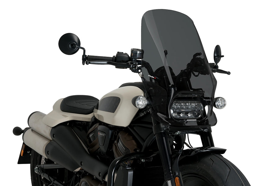 HARLEY DAVIDSON SPORTSTER S RH 1250 S [2024] - Cestovní čelní sklo nové generace | Silně tónovaný | PUIG 21322F