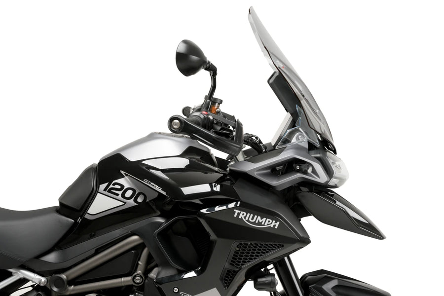 TRIUMPH TIGER 1200 RALLY PRO [2025] – cestovní obrazovka – černá