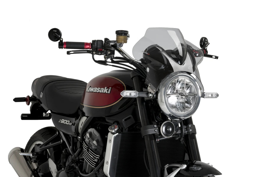 KAWASAKI Z 900 RS SE [2025] – Kapota předního skla v kokpitu – černá