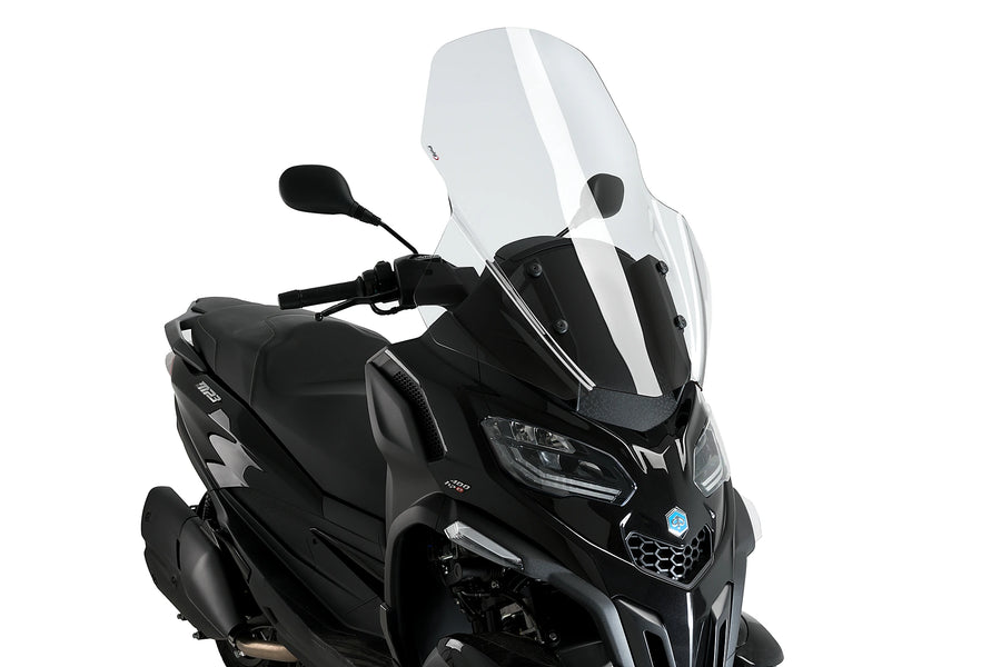 PIAGGIO MP3 530 EXCLUSIVE [2025] - cestovní čelní sklo V-Tech Line | Jasno | PUIG 21374W