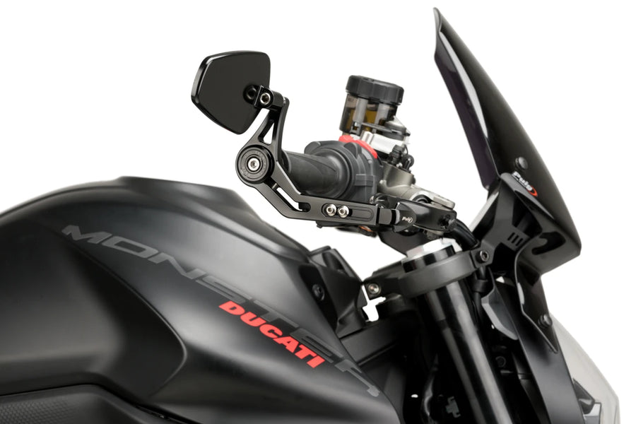 KTM RC 390 [2025] – Ochrana brzdové páky se zpětným zrcátkem Pro – Black