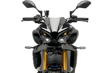 YAMAHA MT-10 SP [2025] - Nahý přední spoiler | Černá | PUIG 21471N