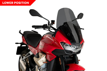 MOTO GUZZI V 100 MANDELLO S [2025] - cestovní plátno | Silně tónovaný | PUIG 21484F