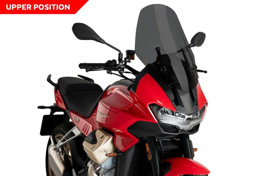 MOTO GUZZI V 100 MANDELLO S [2025] – Touring Screen – Transparentní