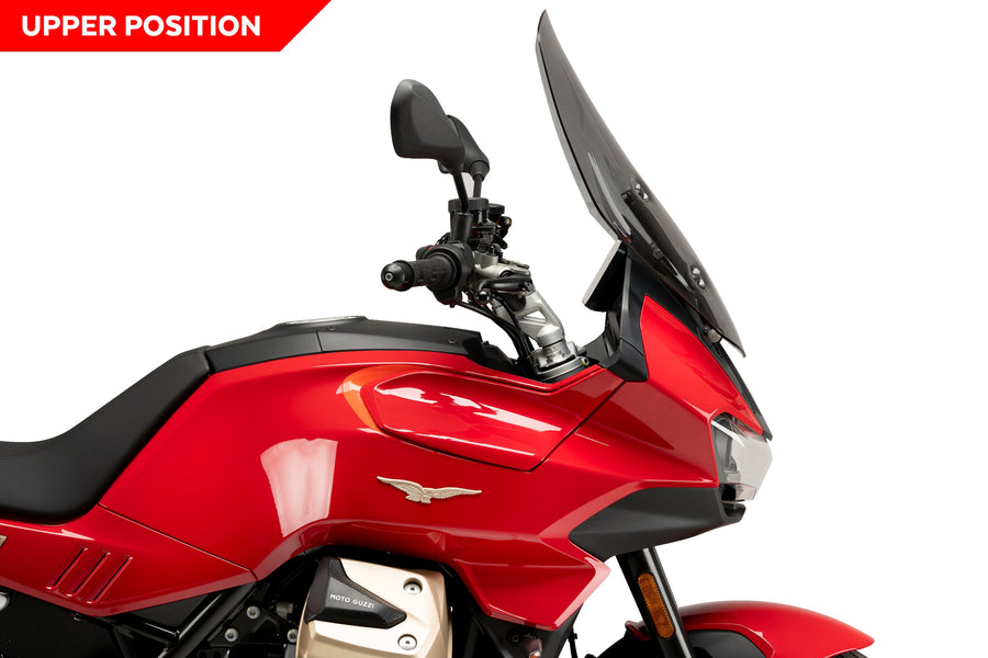 MOTO GUZZI V 100 MANDELLO S [2025] – cestovní obrazovka – silně tónovaná