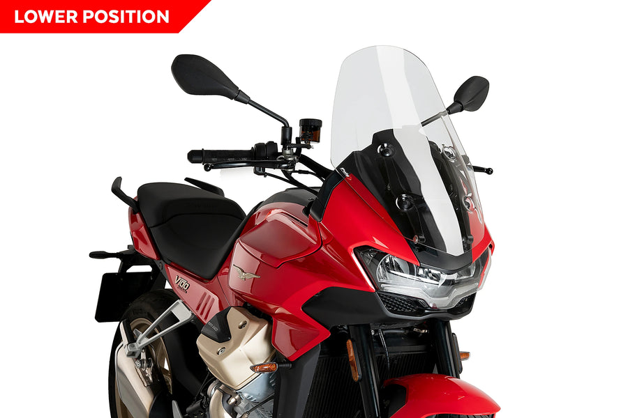 MOTO GUZZI V 100 MANDELLO S [2025] - cestovní plátno | Jasno | PUIG 21484W
