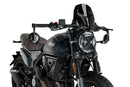 DUCATI Scrambler NA PLNÝ PLYN [2025] - Sportovní čelní sklo nové generace | Černá | PUIG 21580N