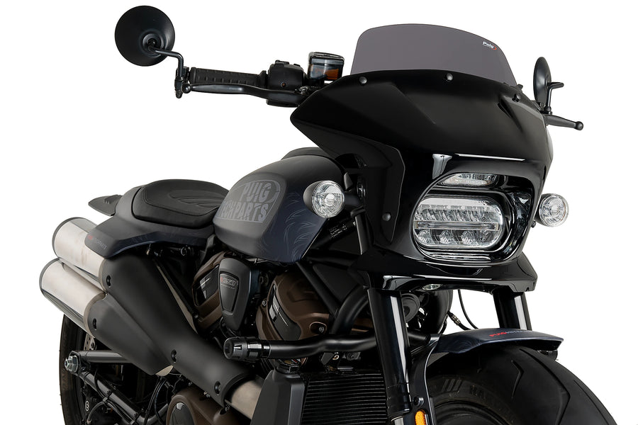 HARLEY-DAVIDSON SPORTSTER S RH 1250 S [2024] - Fury Touring Lampenverkleidung | Stark getönt | PUIG 21581F
