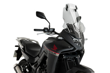 HONDA XL 750 TRANSALP [2024] - cestovní obrazovka se spoilerem | Jasno | PUIG 21657W