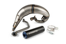 Beta RR Track 50 2T - Auspuff Streetrace High Mount CNC blau schwarz