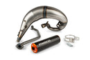 Beta RR Enduro 50 2T - Auspuff Streetrace High Mount CNC orange schwarz