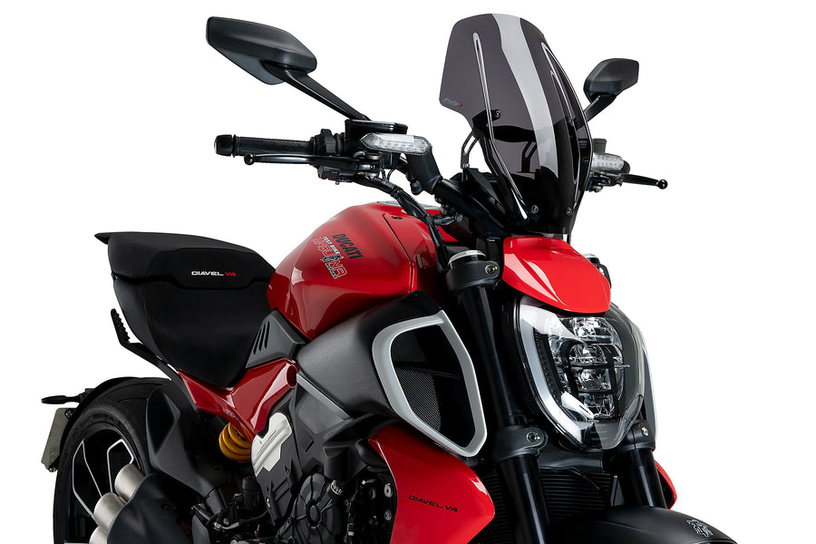 DUCATI DIAVEL V4 [2025] - Nastavitelný disk nové generace | Silně tónovaný | PUIG 21713F