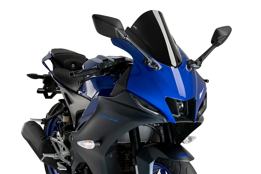 YAMAHA YZF-R125 [2025] - Z-Racing Scheibe | Schwarz | PUIG 21715N
