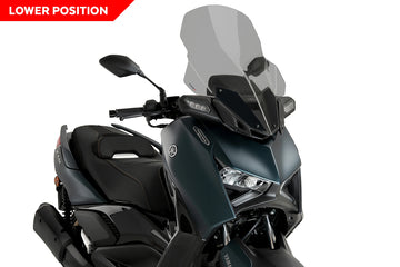 YAMAHA X-MAX 300 TECH MAX + [2024] - V-Tech Line Touring Windshiel | Tónované | PUIG 21745H