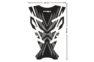 KTM RC 390 [2025] – Challenge Tank Guard – šedá - 0