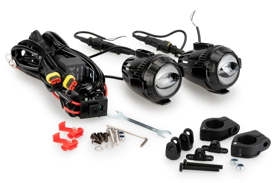 VOGE 500R [2025] – Přídavné světlomety Beam 3.0 – Black