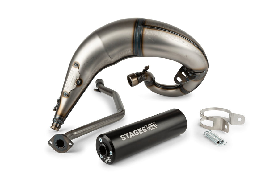 Beta RR Track 50 2T - Auspuff Streetrace High Mount CNC schwarz