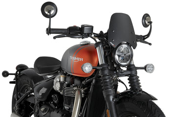 TRIUMPH BONNEVILLE BOBBER [2025] – Sport nové generace | Matná černá | PUIG 21925J