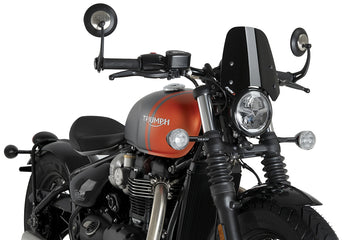 TRIUMPH BONNEVILLE BOBBER [2025] – Sport nové generace | Černá | PUIG 21925N