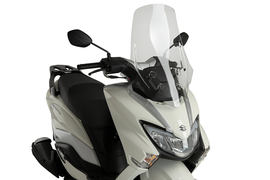 SUZUKI BURGMAN STREET 125EX [2025] - V-Tech Line Touring čelní sklo | Jasno | PUIG 21926W