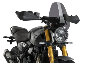 TRIUMPH Scrambler 400X [2025] – Dráha na čelní sklo – Titan