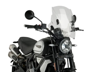 DUCATI Scrambler 1100 DARK PRO [2025] – ALU čelní deska – černá