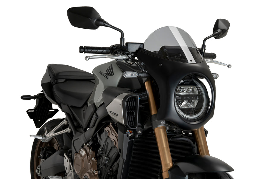 HONDA CB 650 R NEO SPORTS CAFE [2025] – Retro čelní sklo – silně tónované