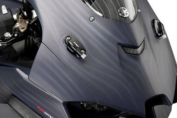 KAWASAKI ZX-10RR [2025] – Krytky zpětných zrcátek se sadou ukazatelů směru – Černé - 0