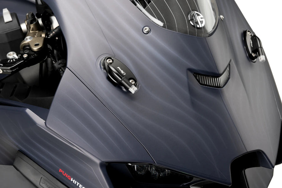 KAWASAKI ZX-10RR [2025] – Krytky zpětných zrcátek se sadou ukazatelů směru – Černé