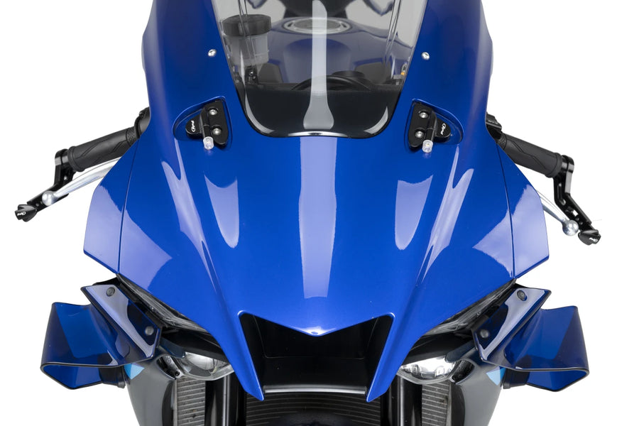 YAMAHA YZF-R1M [2025] – Krytky zpětných zrcátek se sadou ukazatelů směru – Černá