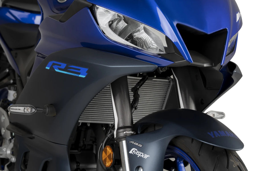 KTM RC 390 [2025] – Samolepka sady na ochranu vidlice – Černá