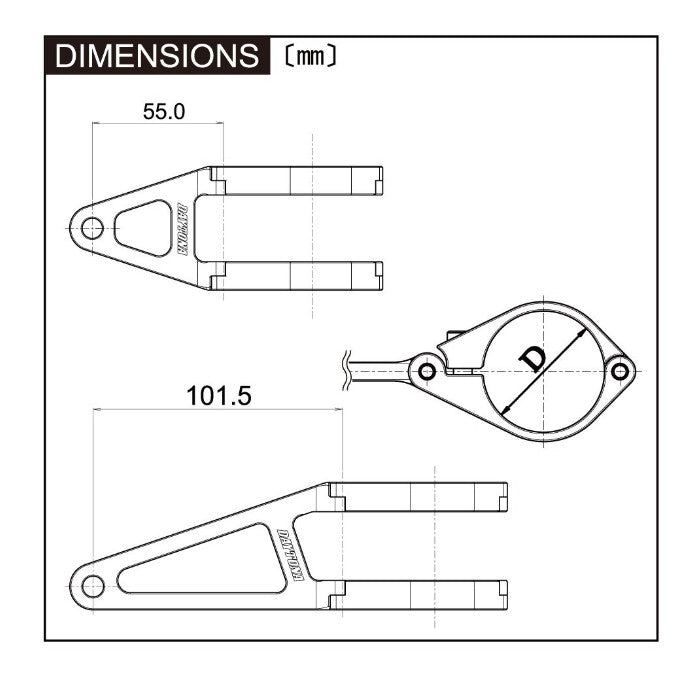 CNC-Lampenhalter-Set