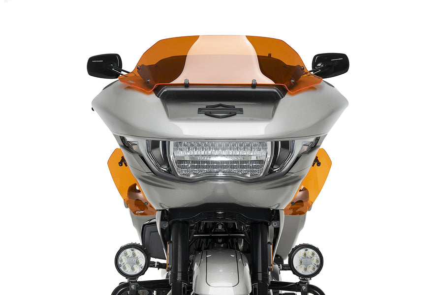 HARLEY DAVIDSON CVO ROAD GLIDE ST FLTRXSTSE [2025] - High-Road sportovní obrazovka | Oranžová | PUIG 22107T