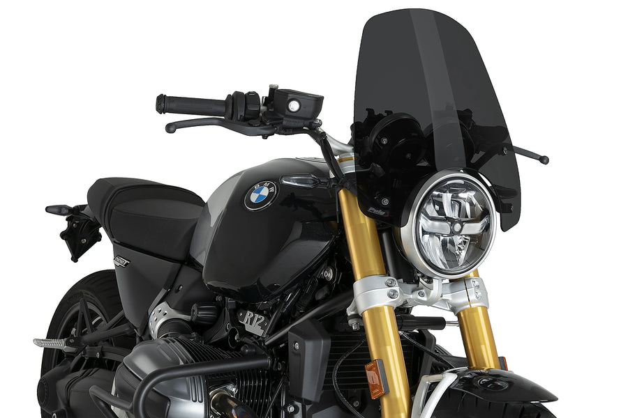 BMW R 12 NINET [2025] – cestovní čelní sklo nové generace | Silně tónovaný | PUIG 22134F